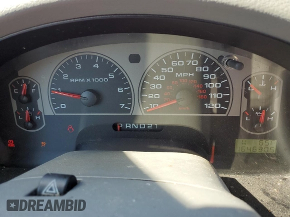 2006 Ford F-150 XLT with VIN 1FTPW04586KD74971, listed as a Copart auction lot 45681195 with 164,630 mi miles and Salvage Title. Bid and sale history available at carsss.com. Image 9.