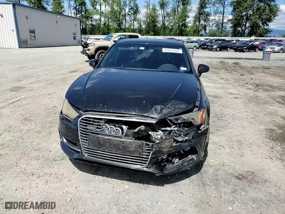 2016 Audi A3 e-tron Premium Plus with VIN WAUTPBFF8GA152982, listed as a Copart auction lot 65655164 with 54,750 mi miles and Salvage Title. Bid and sale history available at carsss.com. Image 12.
