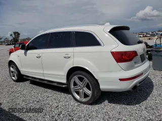 2014 Audi Q7 S line Prestige with VIN WA1DGAFE8ED000800, listed as a Copart auction lot 63136355 with 111,205 mi miles and Clean title. Bid and sale history available at DreamBid. Image 2.