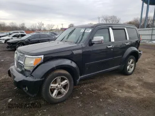 2007 Dodge Nitro SLT with VIN 1D8GU58K67W654757, listed as a Copart auction lot 47107305 with 174,064 mi miles and Salvage Title. Bid and sale history available at carsss.com. Image 1.