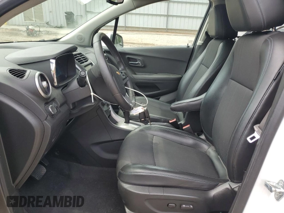 2016 Chevrolet Trax LT z VIN KL7CJLSB7GB540080, wystawiony jako Copart lot #55116305 z przebiegiem 42 811 mil mil oraz Szkoda całkowita • Salvage title. Historia ofert i sprzedaży dostępna na DreamBid. Obrazek 7.