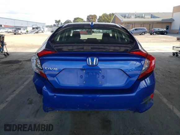 2018 Honda Civic Sedan EX with VIN 2HGFC2F7XJH565114, listed as a Copart auction lot 50799675 with 123,111 mi miles and Salvage Title. Bid and sale history available at carsss.com. Image 6.