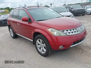 2006 Nissan Murano S z VIN JN8AZ08W26W549826, wystawiony jako IAAI lot #42482059 z przebiegiem 270 805 mil mil oraz . Historia ofert i sprzedaży dostępna na DreamBid. Obrazek 1.
