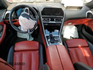 2020 BMW 8 Series M850i with VIN WBAGV8C07LBP48826, listed as a Copart auction lot 65445504 with 32,147 mi miles and Salvage title. Bid and sale history available at DreamBid. Image 8.