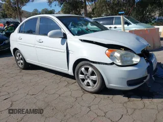 2006 Hyundai Accent GLS with VIN KMHCN46C36U040545, listed as a IAAI auction lot 42021545 with 224,058 mi miles. Bid and sale history available at carsss.com. Image 1.