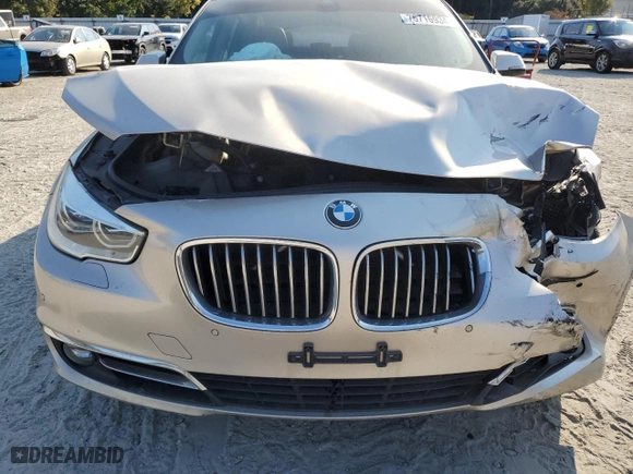 2014 BMW 5 Series Gran Turismo 535i with VIN WBA5M2C55ED085766, listed as a Copart auction lot 76716934 with 151,144 mi miles and Salvage Title. Bid and sale history available at carsss.com. Image 9.