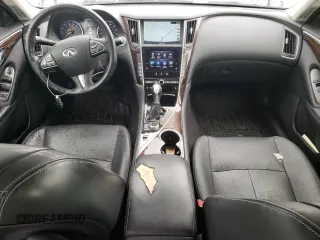 2014 Infiniti Q50 Hybrid Premium with VIN JN1AV7AR4EM701624, listed as a Copart auction lot 52191895 with 192,141 mi miles and Clean Title. Bid and sale history available at carsss.com. Image 8.