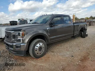 2021 Ford F-450 XL with VIN 1FT8W4DT8MED70361, listed as a Copart auction lot 77518704 with 216,040 mi miles and Salvage Title. Bid and sale history available at carsss.com. Image 1.