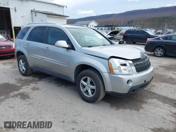 2008 Chevrolet Equinox LT with VIN 2CNDL43F886077794, listed as a IAAI auction lot 41846352 with 148,000 mi miles. Bid and sale history available at carsss.com. Image 1.