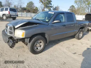2006 Dodge Dakota ST with VIN 1D7HE28K36S595242, listed as a Copart auction lot 51348695 with 110,602 mi miles and Salvage Title. Bid and sale history available at carsss.com. Image 1.