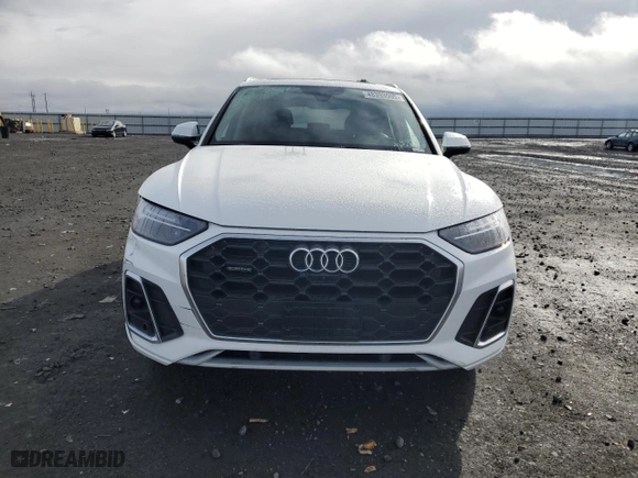 2023 Audi Q5 S line Premium Plus with VIN WA1EAAFY5P2078143, listed as a Copart auction lot 48393595 with 42,770 mi miles and Salvage Title. Bid and sale history available at carsss.com. Image 5.