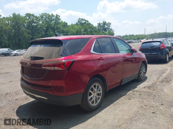 2023 Chevrolet Equinox LT z VIN 3GNAXKEG4PS207969, wystawiony jako IAAI lot #42554498 z przebiegiem 51 349 mil mil oraz . Historia ofert i sprzedaży dostępna na DreamBid. Obrazek 4.