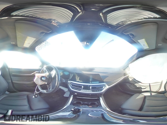 2023 BMW 4 Series 430i with VIN WBA63AV06PFP44223, listed as a Copart auction lot 86422454 with Not provided miles and Salvage title. Bid and sale history available at DreamBid. Image 13.