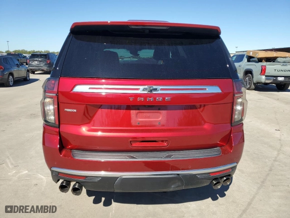 2023 Chevrolet Tahoe High Country with VIN 1GNSKTKL2PR201147, listed as a Copart auction lot 79741054 with 0 mi miles and Salvage Title. Bid and sale history available at carsss.com. Image 6.