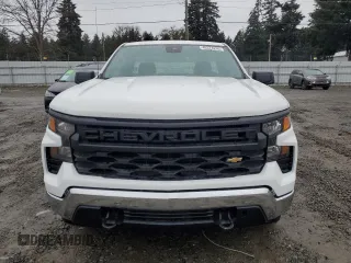 2023 Chevrolet Silverado 1500 Work Truck with VIN 3GCNAAED7PG301679, listed as a Copart auction lot 46374295 with 7,856 mi miles and Clean Title. Bid and sale history available at carsss.com. Image 5.
