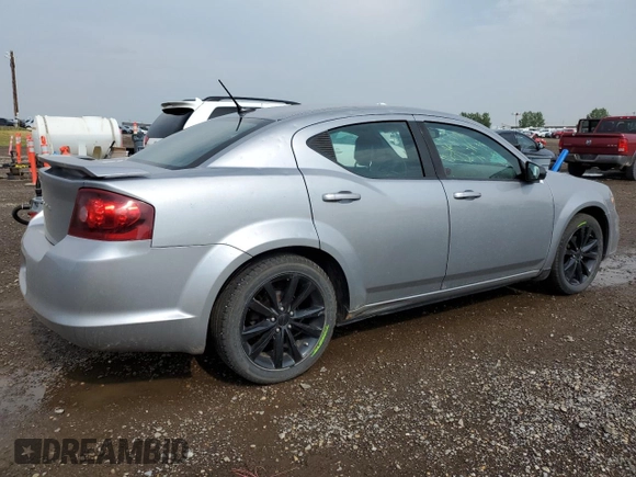2013 Dodge Avenger with VIN 1C3CDZAB2DN619198, listed as a Copart auction lot 66705314 with 134,864 mi miles and Clean Title. Bid and sale history available at DreamBid. Image 3.