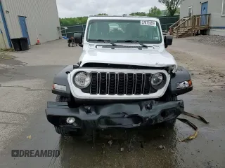 2024 Jeep Wrangler Sport S with VIN 1C4PJXDG3RW173078, listed as a Copart auction lot 57075565 with 26,661 mi miles and Salvage title. Bid and sale history available at DreamBid. Image 14.
