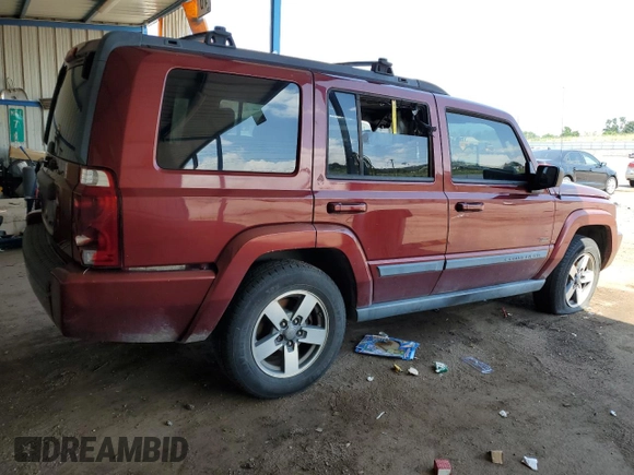 2008 Jeep Commander Sport with VIN 1J8HG48K68C149401, listed as a Copart auction lot 63091615 with 230,959 mi miles and Clean title. Bid and sale history available at DreamBid. Image 3.