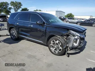 2022 Hyundai Palisade Calligraphy с VIN KM8R74HE0NU379300, выставлен на аукционе Copart как лот 63539755 с пробегом 54 772 миль миль и Списание • Salvage title. История ставок и продаж доступна на DreamBid. Изображение 4.