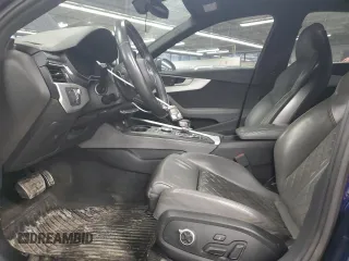 2019 Audi S4 Prestige with VIN WAUC4AF44KA005990, listed as a Copart auction lot 46662125 with 47,417 mi miles and Salvage Title. Bid and sale history available at carsss.com. Image 7.