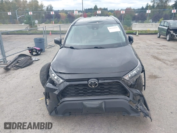 2019 Toyota RAV4 LE with VIN JTMF1RFV4KD030550, listed as a IAAI auction lot 40596628 with 92,318 mi miles and . Bid and sale history available at DreamBid. Image 11.
