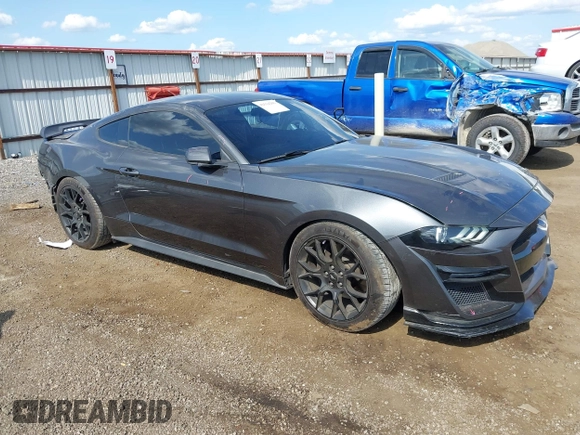 2018 Ford Mustang EcoBoost with VIN 1FA6P8TH7J5160134, listed as a IAAI auction lot 42514286 with 78,467 mi miles and . Bid and sale history available at DreamBid. Image 1.