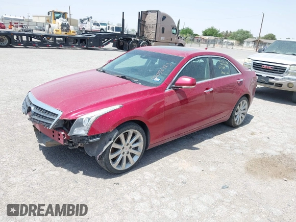 2013 Cadillac ATS Luxury z VIN 1G6AB5SA1D0112168, wystawiony jako IAAI lot #42056123 z przebiegiem 160 566 mil mil oraz . Historia ofert i sprzedaży dostępna na DreamBid. Obrazek 2.
