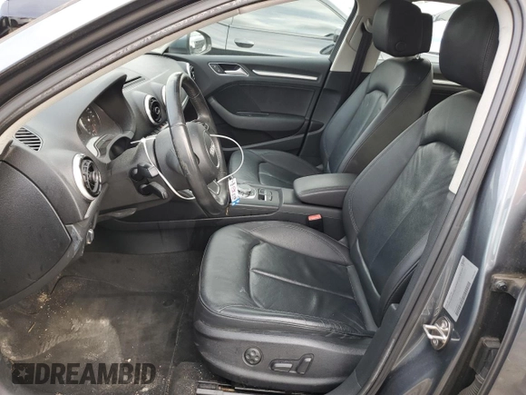 2015 Audi A3 1.8T Premium with VIN WAUACGFF9F1011532, listed as a Copart auction lot 76002993 with 107,342 mi miles. Bid and sale history available at carsss.com. Image 7.