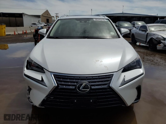 2021 Lexus NX 300 with VIN JTJGARDZ9M5025056, listed as a Copart auction lot 56345215 with 45,476 mi miles and Salvage title. Bid and sale history available at DreamBid. Image 5.
