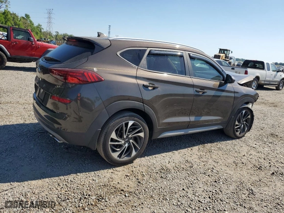 2020 Hyundai Tucson Sport with VIN KM8J33AL6LU189882, listed as a Copart auction lot 50678145 with 59,958 mi miles and Non Repairable. Bid and sale history available at carsss.com. Image 3.