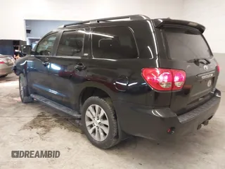 2011 Toyota Sequoia SR5 with VIN 5TDBY5G19BS047363, listed as a IAAI auction lot 41296868 with 264,632 mi miles. Bid and sale history available at carsss.com. Image 3.