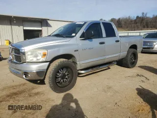 2007 Dodge Ram 1500 SLT with VIN 1D7HA18257S102104, listed as a Copart auction lot 46161285 with 194,357 mi miles and Clean Title. Bid and sale history available at carsss.com. Image 1.