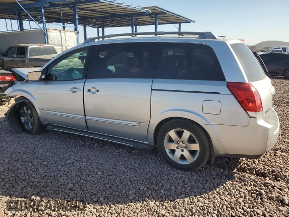 2004 Nissan Quest SE with VIN 5N1BV28U24N322737, listed as a Copart auction lot 78308304 with 137,991 mi miles and Salvage Title. Bid and sale history available at carsss.com. Image 2.