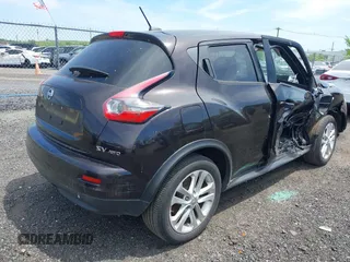 2015 Nissan Juke SV with VIN JN8AF5MVXFT550503, listed as a IAAI auction lot 42245020 with 112,957 mi miles and . Bid and sale history available at DreamBid. Image 4.