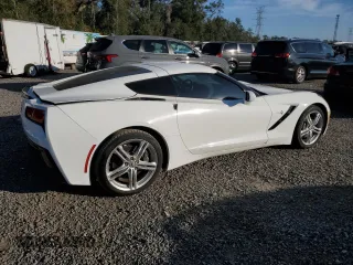 2017 Chevrolet Corvette 3LT with VIN 1G1YF2D77H5101239, listed as a Copart auction lot 81908564 with 0 mi miles and Salvage Title. Bid and sale history available at carsss.com. Image 3.
