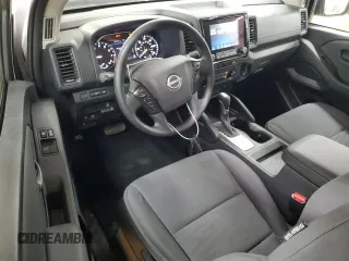 2024 Nissan Frontier SV with VIN 1N6ED1CM7RN642064, listed as a Copart auction lot 51606305 with 21,858 mi miles and Salvage title. Bid and sale history available at DreamBid. Image 8.