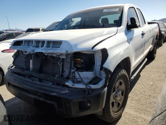 2020 Toyota Tundra 2WD SR with VIN 5TFTY5F10LX011191, listed as a Copart auction lot 77595574 with 83,892 mi miles and Salvage Title. Bid and sale history available at carsss.com. Image 1.
