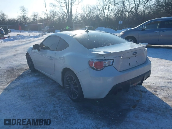 2014 Subaru BRZ Limited with VIN JF1ZCAC15E9601812, listed as a IAAI auction lot 41327335 with 97,406 mi miles. Bid and sale history available at carsss.com. Image 3.