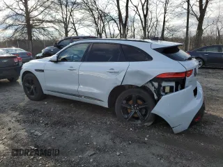2020 Jaguar F-Pace 25t Checkered Flag Edition z VIN SADCP2FX5LA617227, wystawiony jako Copart lot #86573724 z przebiegiem 76 261 mil mil oraz Szkoda całkowita • Salvage title. Historia ofert i sprzedaży dostępna na DreamBid. Obrazek 2.
