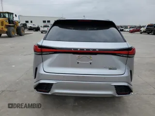 2023 Lexus RX with VIN 2T2BCMEA2PC009335, listed as a Copart auction lot 46592374 with 10,119 mi miles. Bid and sale history available at carsss.com. Image 6.