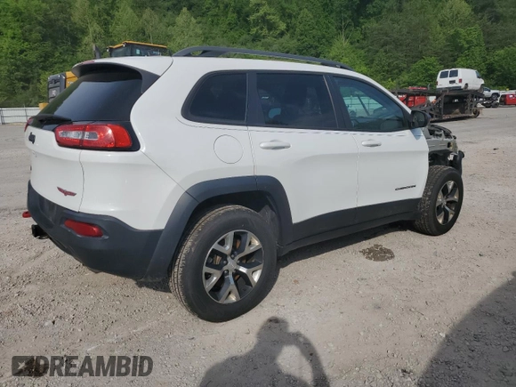 2017 Jeep Cherokee Trailhawk с VIN 1C4PJMBS3HW618441, выставлен на аукционе Copart как лот 55429935 с пробегом 138 897 миль миль и Списание • Salvage title. История ставок и продаж доступна на DreamBid. Изображение 3.