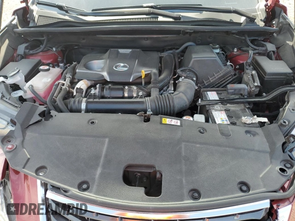 2021 Lexus NX 300 with VIN JTJGARDZ8M5022360, listed as a Copart auction lot 57260045 with 35,461 mi miles and Salvage title. Bid and sale history available at DreamBid. Image 12.