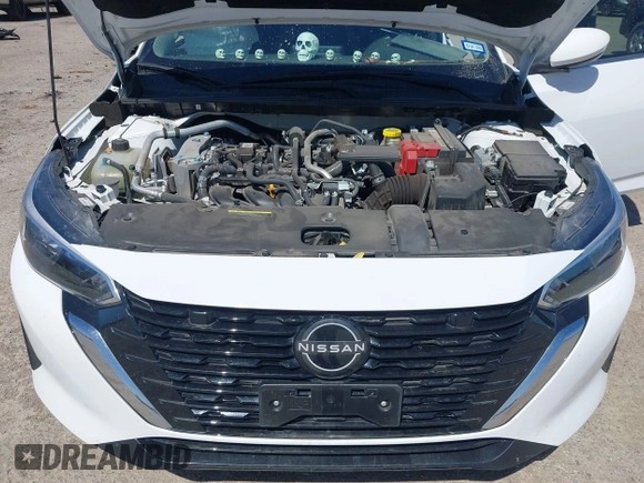 2024 Nissan Sentra S with VIN 3N1AB8BV8RY233653, listed as a IAAI auction lot 41829905 with 17,918 mi miles. Bid and sale history available at carsss.com. Image 10.