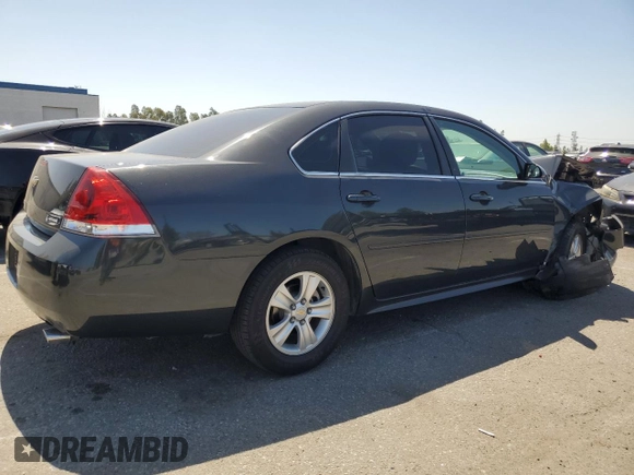 2014 Chevrolet Impala LS with VIN 2G1WA5E37E1105968, listed as a Copart auction lot 61287875 with 73,497 mi miles and Salvage title. Bid and sale history available at DreamBid. Image 3.