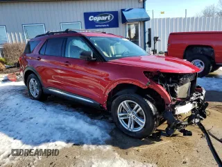 2020 Ford Explorer XLT with VIN 1FMSK8DH4LGB36382, listed as a Copart auction lot 87694755 with 78,110 mi miles and Non Repairable. Bid and sale history available at carsss.com. Image 4.