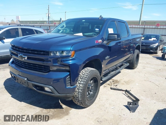 2021 Chevrolet Silverado 1500 RST with VIN 3GCUYEED2MG309439, listed as a IAAI auction lot 41682092 with 1 mi miles. Bid and sale history available at carsss.com. Image 17.