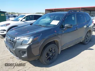 2024 Subaru Forester Wilderness with VIN JF2SKAJC3RH519044, listed as a IAAI auction lot 42138586 with 9,342 mi miles and . Bid and sale history available at DreamBid. Image 2.