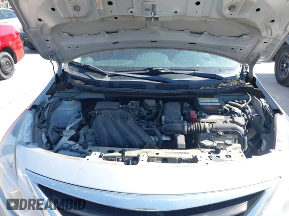2015 Nissan Versa S Plus with VIN 3N1CN7AP3FL827203, listed as a IAAI auction lot 41758256 with 99,349 mi miles. Bid and sale history available at carsss.com. Image 10.