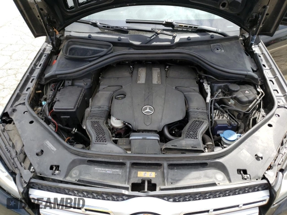 2017 Mercedes-Benz GLS with VIN 4JGDF6EE1HA859753, listed as a Copart auction lot 55002523 with 99,427 mi miles. Bid and sale history available at carsss.com. Image 12.