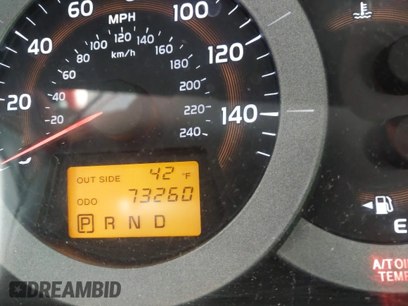 2007 Toyota RAV4 with VIN JTMBK33VX76026138, listed as a IAAI auction lot 41074208 with 73,260 mi miles. Bid and sale history available at carsss.com. Image 15.